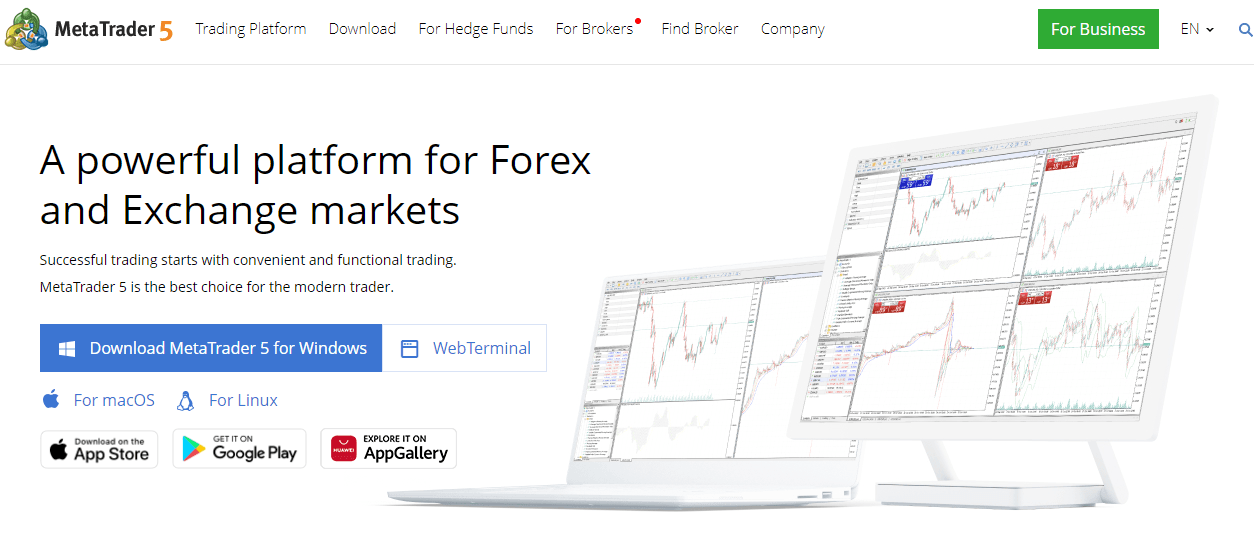 Töltsd le a MetaTrader 5-öt