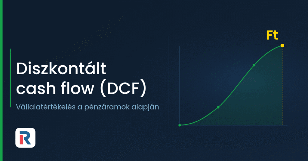 DCF modell: diszkontált cash flow alapú vállalatértékelés