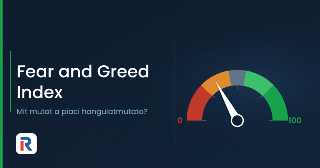 A Fear and Greed Index 0-tól 100-ig terjedő piaci hangulatmutató