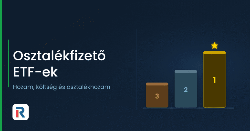 Osztalékfizető ETF-ek rangsora hozam és költség szerint