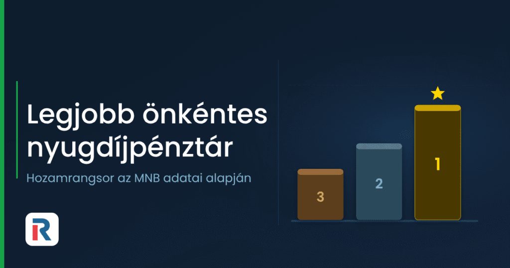 Legjobb önkéntes nyugdíjpénztár: hozamrangsor az MNB adatai alapján