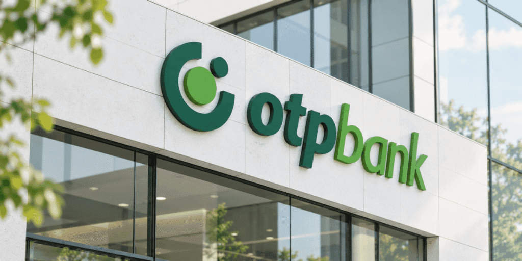 otp bank üvegfal