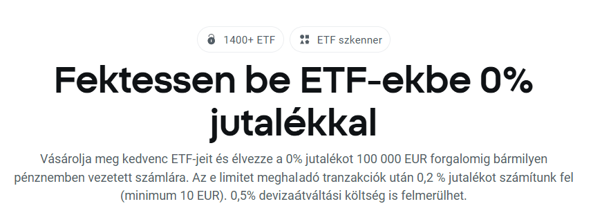 XTB ETF-ek