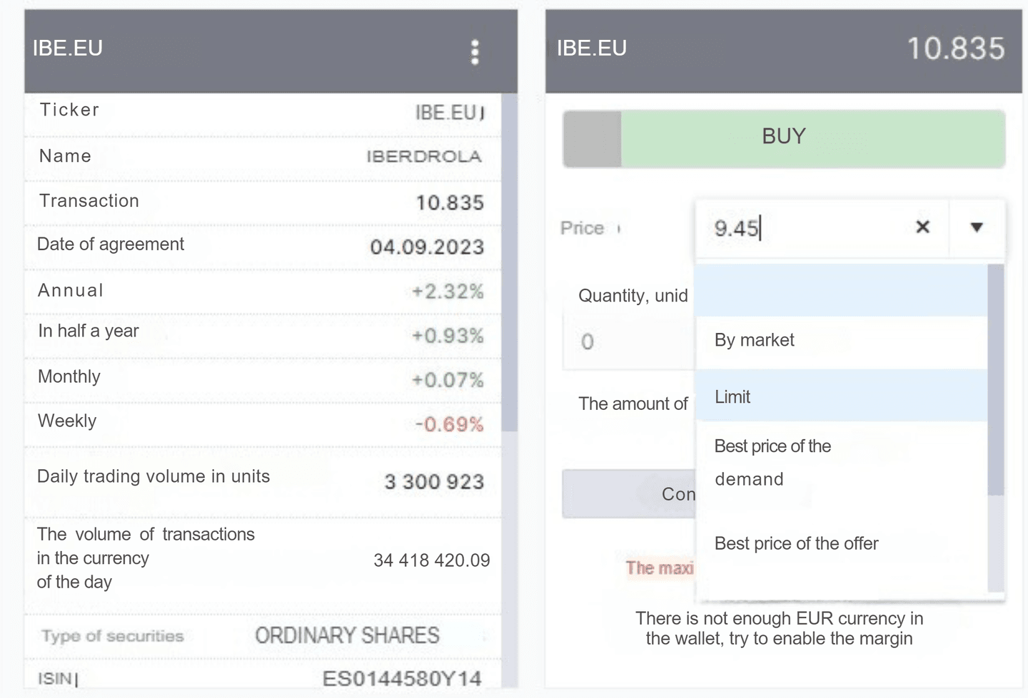 stop loss Freedom24