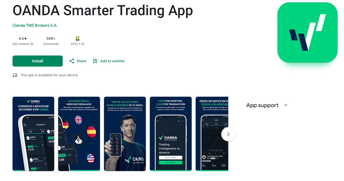 Oanda App
