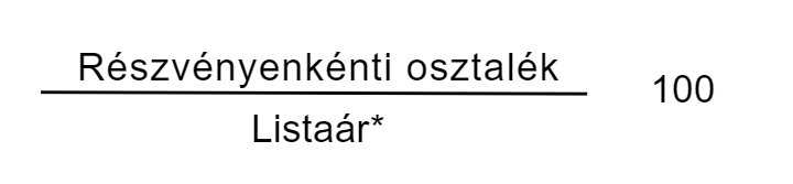 Oszalékhozam | Képlet és értelmezés