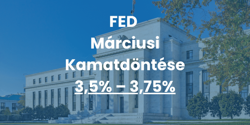 FED kamatdöntés március 3,5%-3,75%