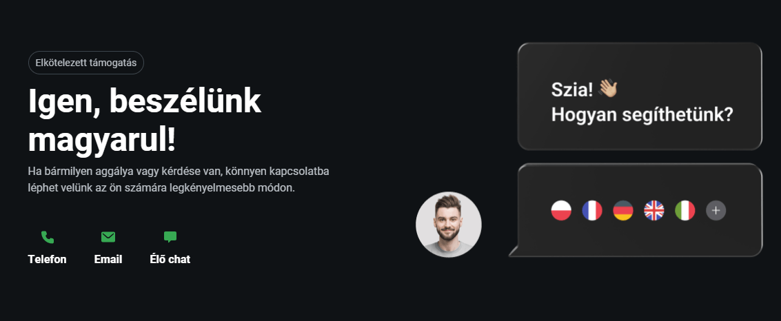 Magyar ügyfélszolgálat XTB