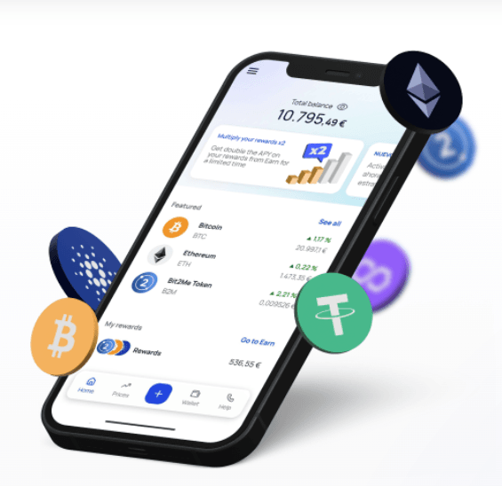 Bit2Me app