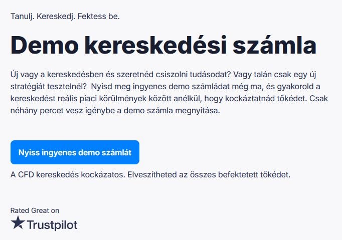 Admirals demószámla