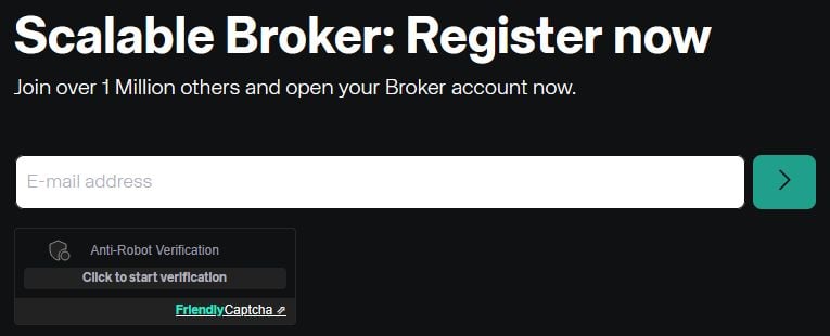 Számlanyitás a Scalable Capitalnél