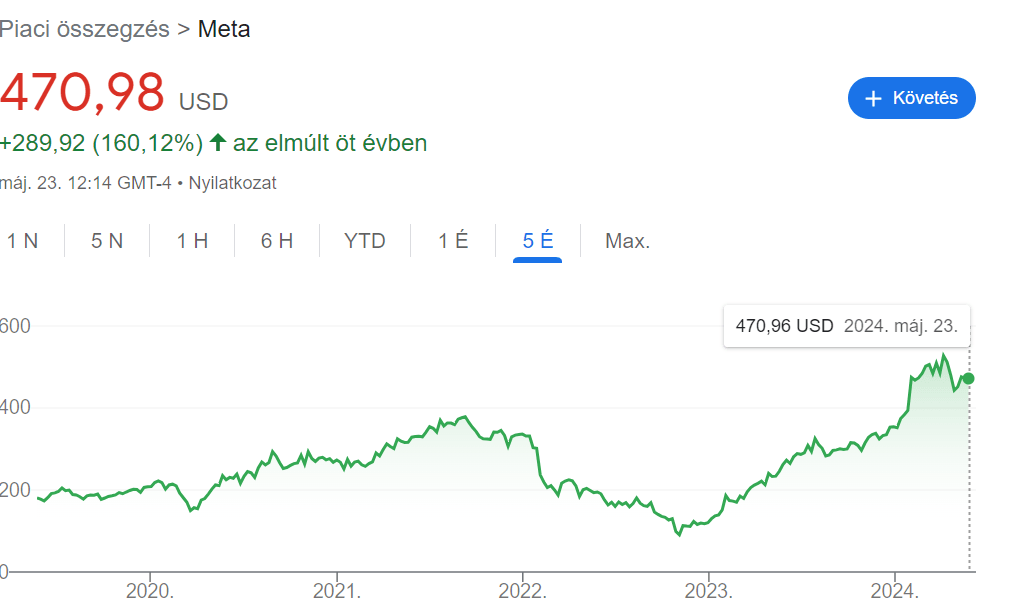 Meta-részvény