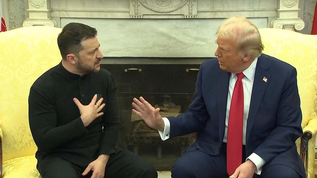 Trump és Zelenszkij találkozója az Ovális Irodában | Forrás: The Confidential