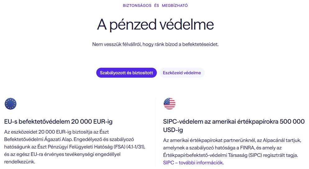 Lightyear szabályozás