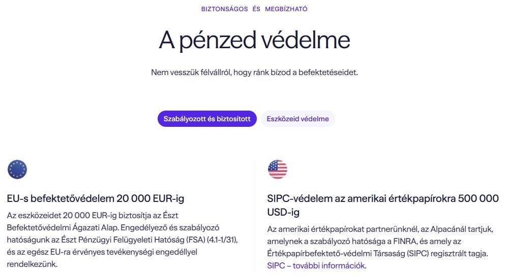 Lightyear szabályozás