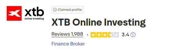 XTB Trustpilot értékelés