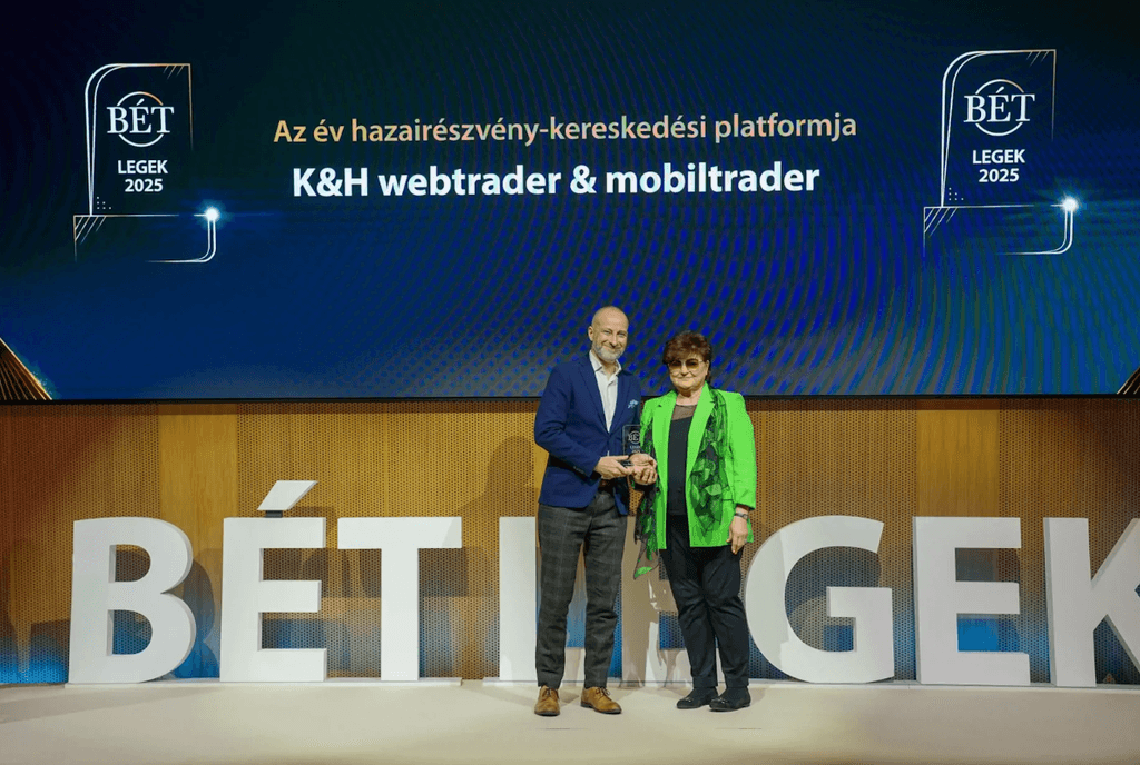 K&H webtrader és mobiltrader – BÉT Legek 2025 díjátadó, Az év hazairészvény-kereskedési platformja