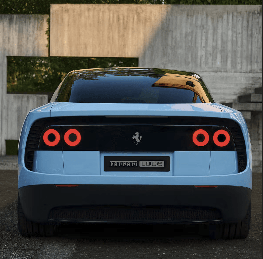Ferrari Luce hátulról