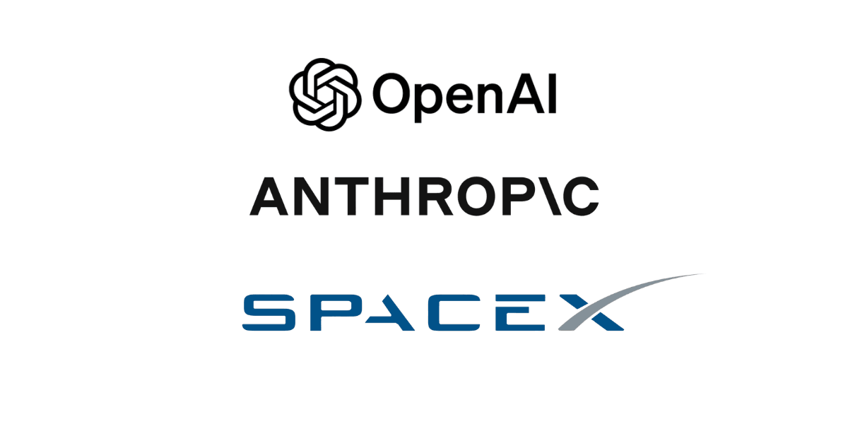 Anthropic, SpaceX és OpenAI összehasonlítása