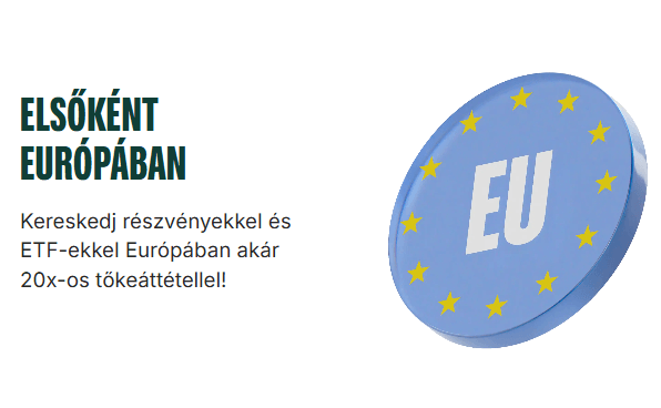 Bitpanda részvény- és ETF-kereskedés Európában, akár 20-szoros tőkeáttétellel.