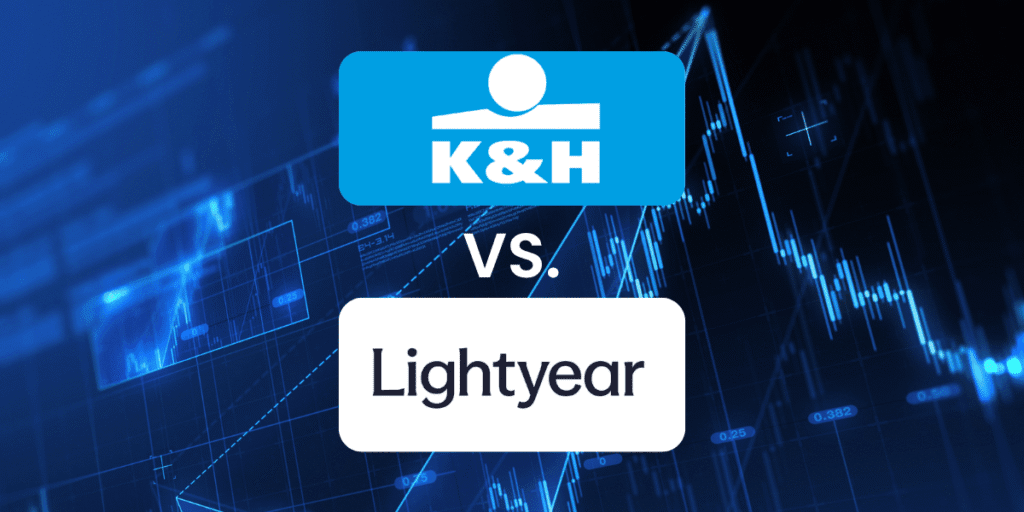 K&H Értékpapír vs. Lightyear bróker összehasonlítás