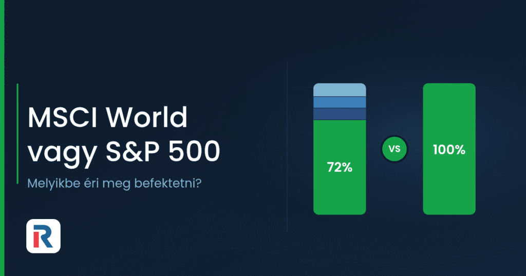 MSCI World vagy S&P 500 indexek összehasonlítása
