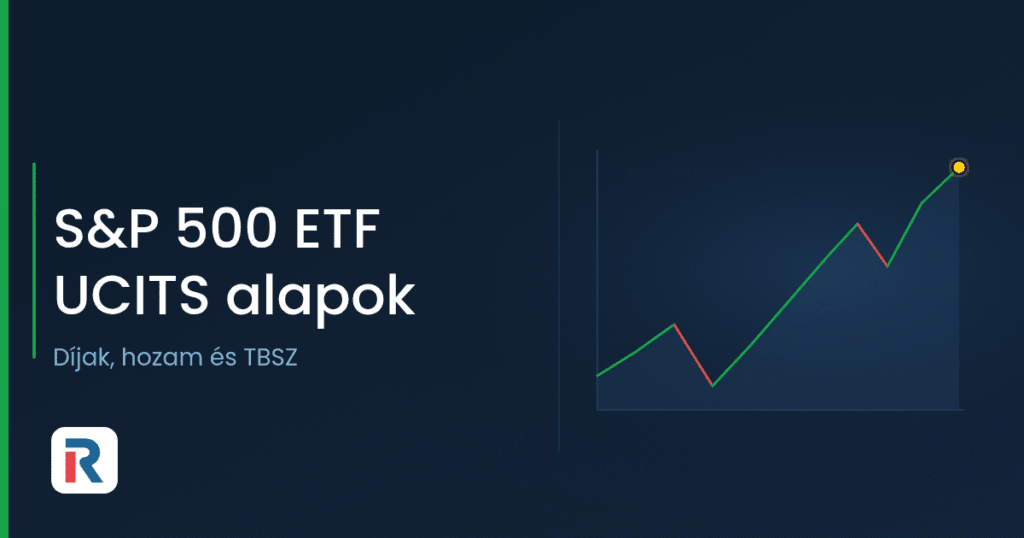 S&P 500 ETF: UCITS alapok díjai, hozama és TBSZ